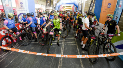 Galería de imaxes da sétima edición da Pontevedra 4 Picos de ciclismo BTT