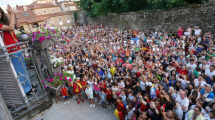 Pontevedra rinde homenaje a Tere Abelleira