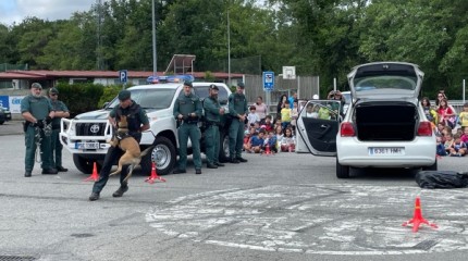 Exhibición de medios de la Guardia Civil 