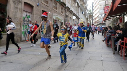 Galería de fotos do percorrido da San Silvestre (I)