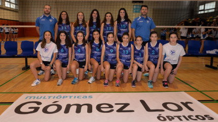 Presentación de los equipos del Club Voleibol Pontevedra