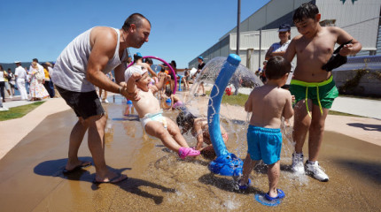 Inauguración del Paseo Antonio Blanco