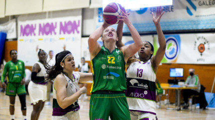 Partido de Liga Feminina 2 entre CB Arxil e Unicaja