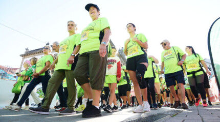 Quinta edición de 'Pontevedra en marcha contra el cáncer'