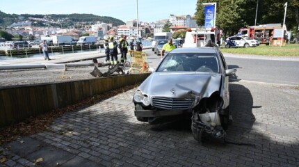 Accidente entre Manuel del Palacio y la avenida de Marín