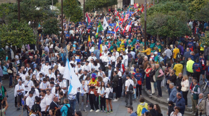 Inauguración de la Gran Final de las Series Mundiales Pontevedra 2023