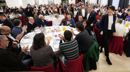 Ana Pontón presenta ante empresarios de Pontevedra sus propuestas económicas de gobierno