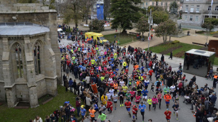 A San Silvestre pontevedresa convértese nun fenómeno social