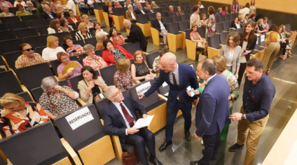 Acto de homenaje a los jubilados del área sanitaria