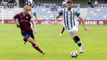 Partido de pretempada entre Pontevedra e Racing de Ferrol