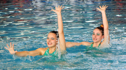 Campionato Galego de Nivel de natación sincronizada en Pontemuiños