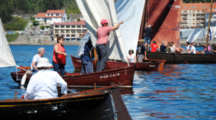 Jornada del domingo en el Encuentro internacional de embarcaciones tradicionales
