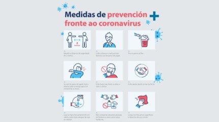 Campaña de información municipal sobre o coronavirus